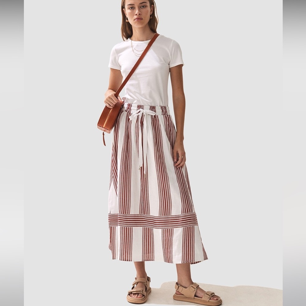 Sancia Isotta Skirt in Mala Stripe